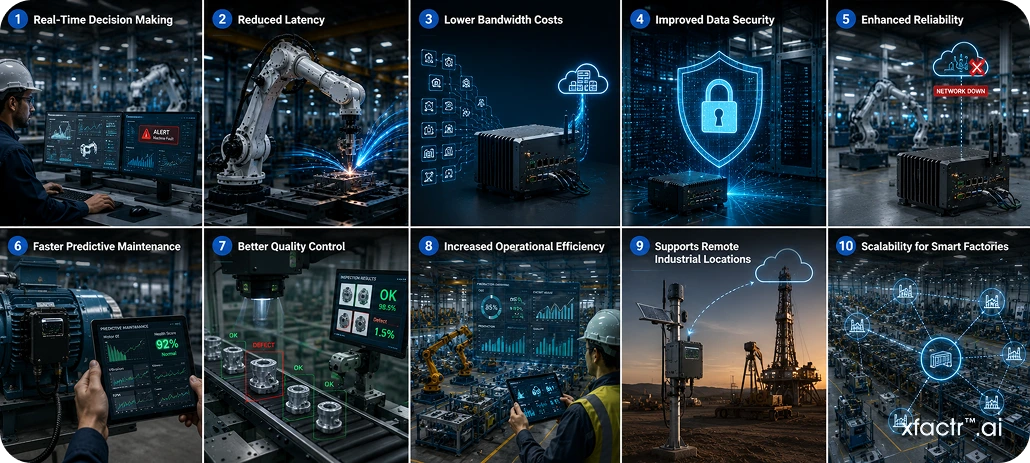 Key Benefits of Edge Computing for Industrial AI