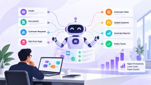 How AI Agents Automate Business Workflows
